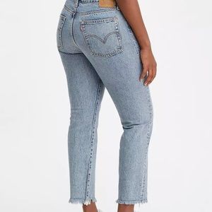 Levi’s Wedgie Fit Ankle Jean Medium Wash 31